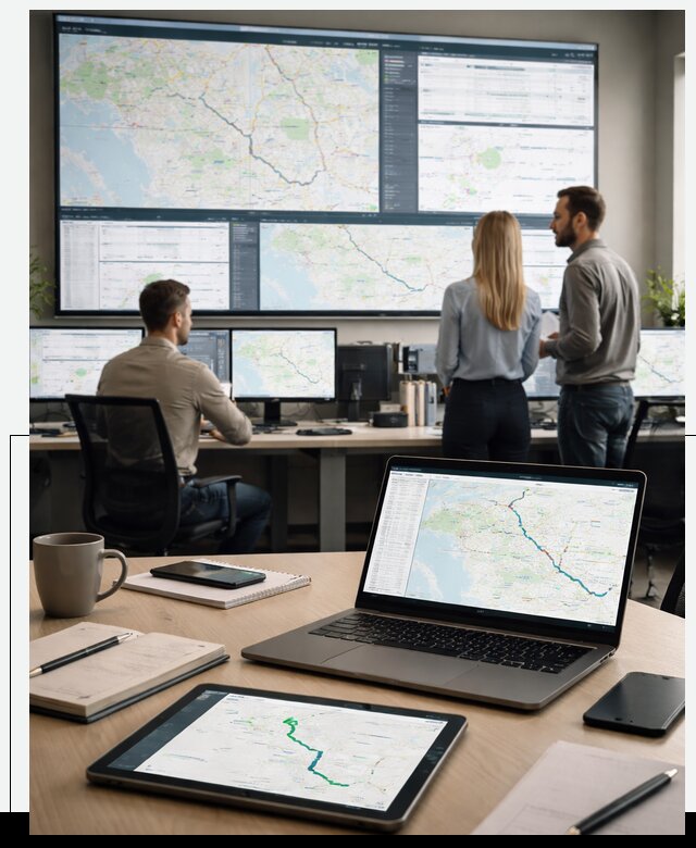 Трекинг грузов и Fleet Management, мониторинг автопарка в Бугуруслане