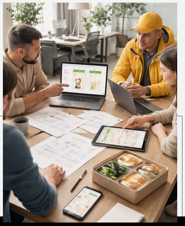 Разработка агрегатора доставки еды в Бугуруслане от 15285 р., АвикейБгр